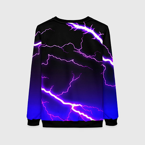 Женский свитшот Bayern Mnchen молнии шторм / 3D-Черный – фото 2