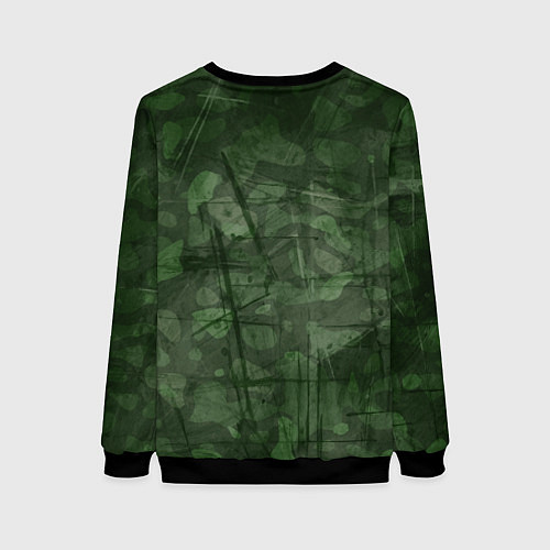 Женский свитшот Эмблема CS2 / 3D-Черный – фото 2