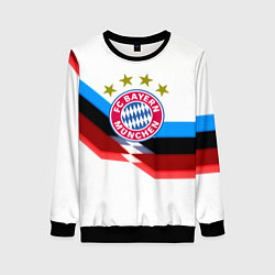 Женский свитшот Бавария Мюнхен геометрия спорт