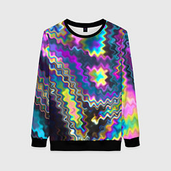 Женский свитшот Абстракция переливы