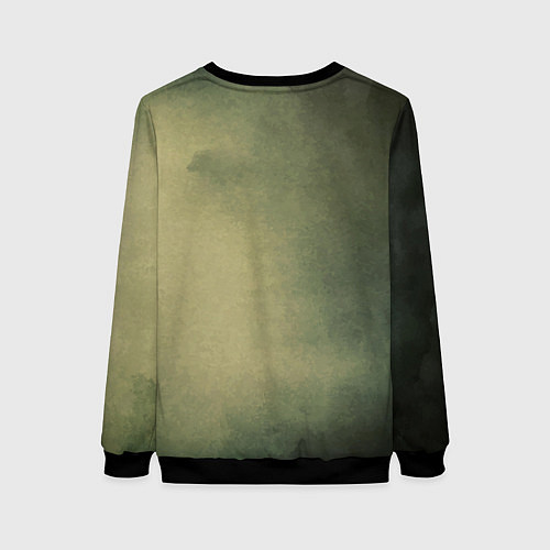 Женский свитшот Эльф в режиме энергосбережения / 3D-Черный – фото 2