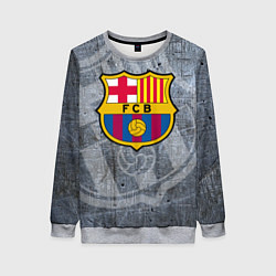 Свитшот женский Barcelona, цвет: 3D-меланж