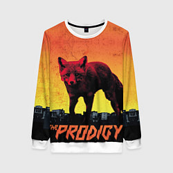 Свитшот женский The Prodigy: Red Fox, цвет: 3D-белый