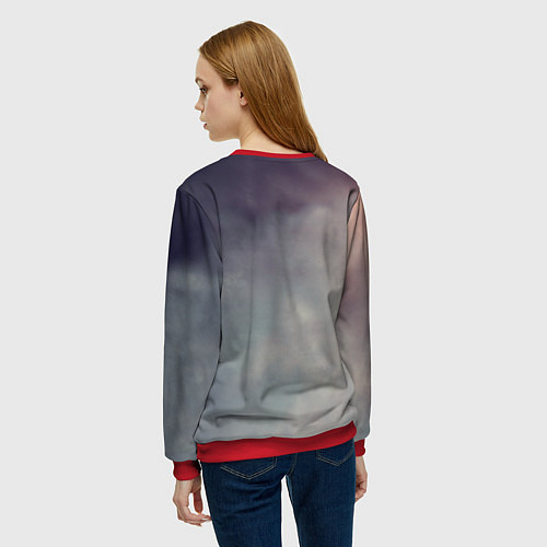 Женский свитшот Imagine Dragons: Night Visions / 3D-Красный – фото 4