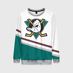 Свитшот женский Anaheim Ducks Selanne, цвет: 3D-меланж