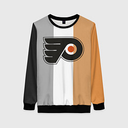 Свитшот женский Philadelphia Flyers, цвет: 3D-черный