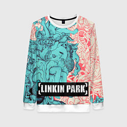Свитшот женский Linkin Park: Sky Girl, цвет: 3D-белый