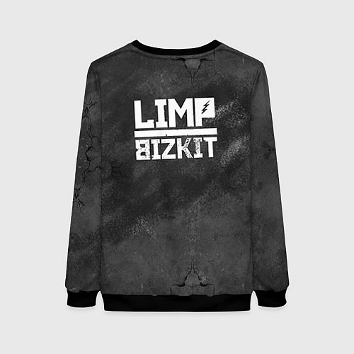 Женский свитшот Limp Bizkit: Rock in to you / 3D-Черный – фото 2