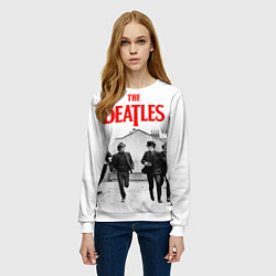 Свитшот женский The Beatles: Break, цвет: 3D-белый — фото 2