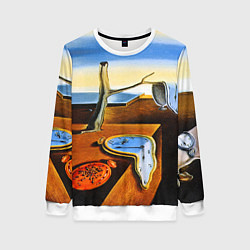 Свитшот женский Постоянство Памяти, цвет: 3D-белый