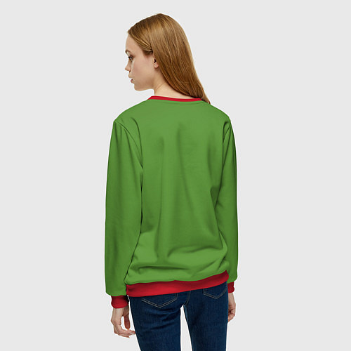 Женский свитшот My Little Pony / 3D-Красный – фото 4