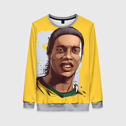 Свитшот женский Ronaldinho Art, цвет: 3D-меланж