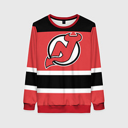 Свитшот женский New Jersey Devils, цвет: 3D-красный