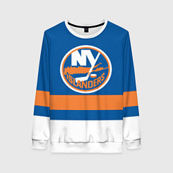 Свитшот женский New York Islanders, цвет: 3D-белый