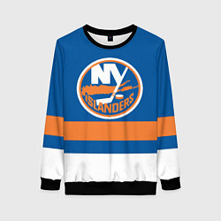Свитшот женский New York Islanders, цвет: 3D-черный