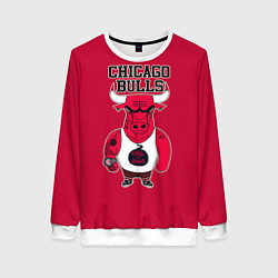 Женский свитшот Chicago bulls