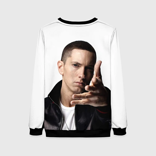 Женский свитшот Eminem / 3D-Черный – фото 2