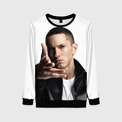 Свитшот женский Eminem, цвет: 3D-черный
