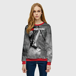 Свитшот женский Red maсhine, цвет: 3D-красный — фото 2