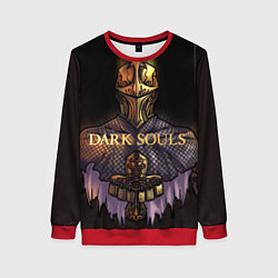 Свитшот женский Dark Souls: Knight, цвет: 3D-красный