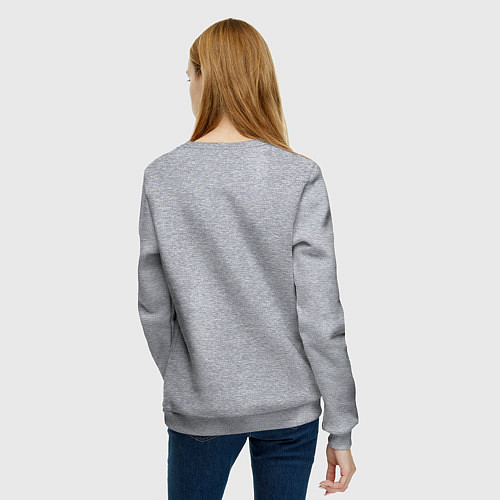 Женский свитшот Poker Stars / Меланж – фото 4