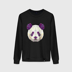 Женский свитшот Полигональная панда