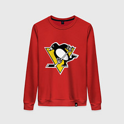 Свитшот хлопковый женский Pittsburgh Penguins: Malkin 71, цвет: красный