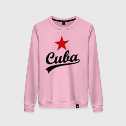 Женский свитшот Cuba Star