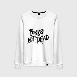 Женский свитшот Punks not dead