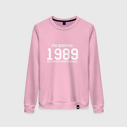 Женский свитшот Год выпуска 1989