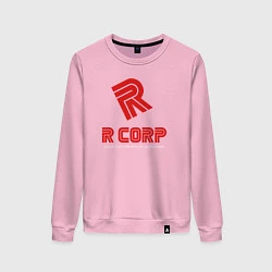 Свитшот хлопковый женский R Corp, цвет: светло-розовый