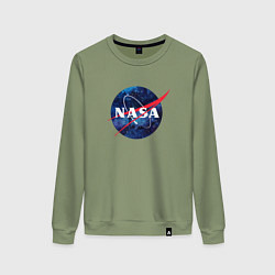 Женский свитшот NASA: Cosmic Logo