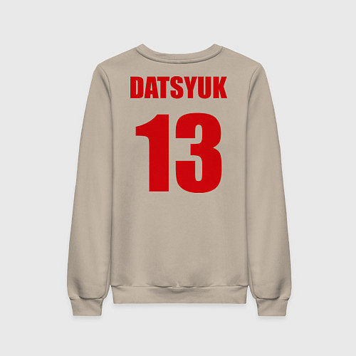 Женский свитшот Detroit Red Wings: Pavel Datsyuk / Миндальный – фото 2