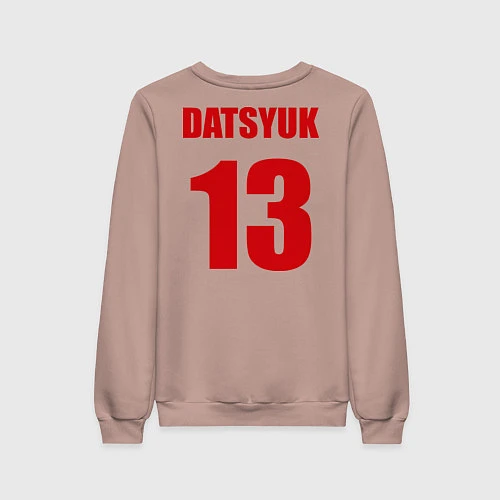 Женский свитшот Detroit Red Wings: Pavel Datsyuk / Пыльно-розовый – фото 2
