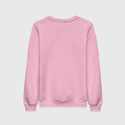 Женский свитшот TFK: White Logo / Светло-розовый – фото 2