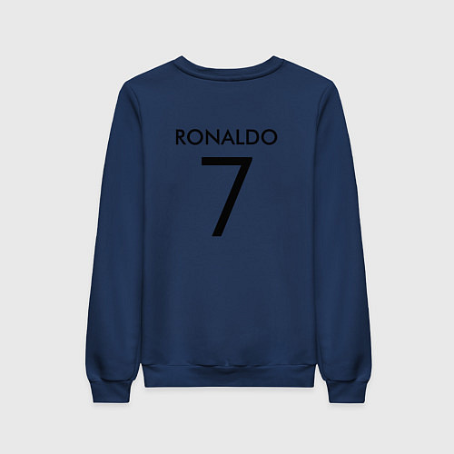 Женский свитшот Ronaldo: Juve Sport / Тёмно-синий – фото 2