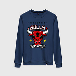 Женский свитшот Chicago Bulls est. 1966