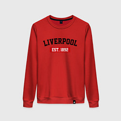 Женский свитшот FC Liverpool Est. 1892