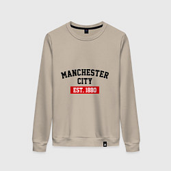 Женский свитшот FC Manchester City Est. 1880