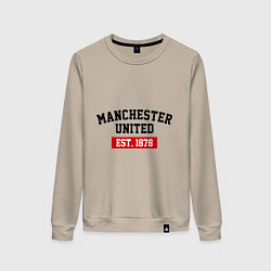 Женский свитшот FC Manchester United Est. 1878