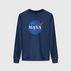 Свитшот хлопковый женский NASA: Masa, цвет: тёмно-синий