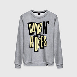 Женский свитшот Guns n Roses: cream