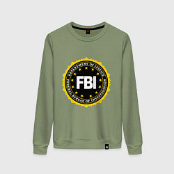 Женский свитшот FBI Departament