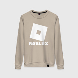 Свитшот хлопковый женский ROBLOX, цвет: миндальный