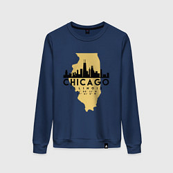 Женский свитшот Чикаго - США