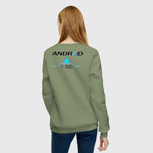 Женский свитшот RK800 CONNOR / Авокадо – фото 4