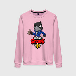 Женский свитшот BRAWL STARS CROW