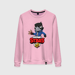 Женский свитшот BRAWL STARS CROW