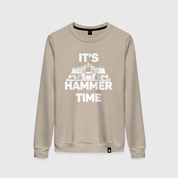 Женский свитшот It's hammer time