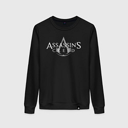 Свитшот хлопковый женский Assassin’s Creed, цвет: черный
